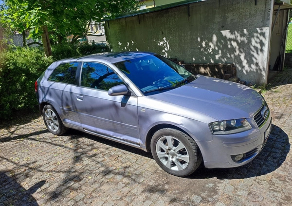 Audi A3 cena 11900 przebieg: 230000, rok produkcji 2004 z Chodzież małe 46